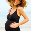 Anita Maternity Boho Beach Mavea Tankini In Black 9666-001 -Tial Muse Shop anitamternity20179666 001 018 2