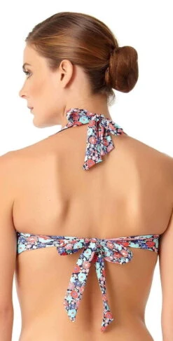 Anne Cole Lazy Daisy Marilyn Flounce Halter Bikini Top 11 Anne Cole Lazy Daisy Marilyn Flounce Halter Bikini Top -Tial Muse Shop anne cole lazy daisy top back 18MT10460NVY 18MB31160 NAVY B
