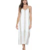PQ Swim Aperol Stripe Julian Dress