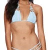 Beach Bunny Ireland Ring Triangle Bikini Top -Tial Muse Shop b18127t2tri