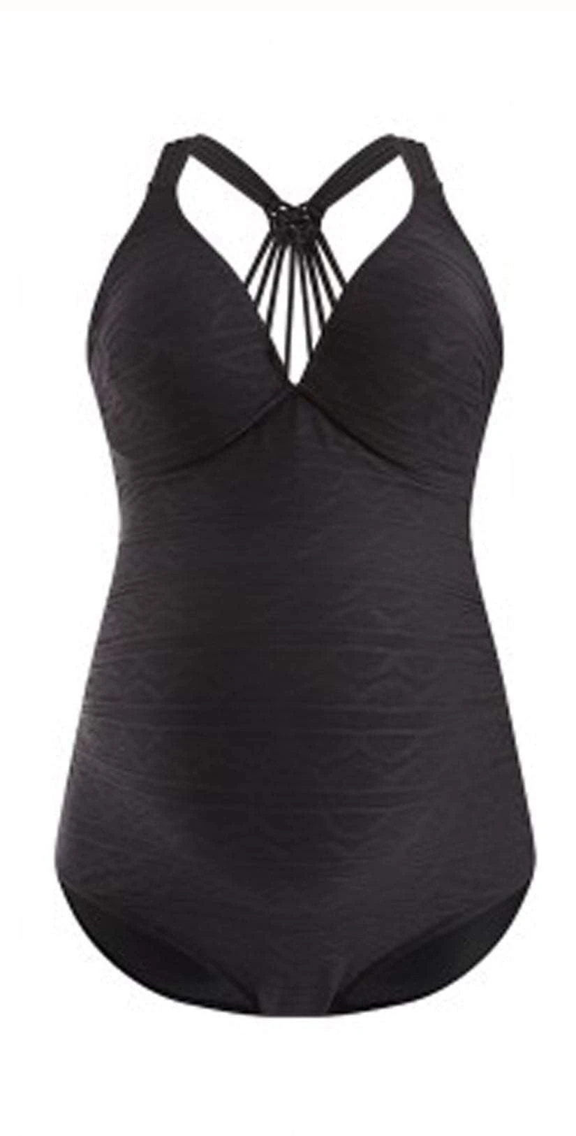 Cache Coeur Maternity Bali One Piece Swimsuit In Black 5 Cache Coeur Maternity Bali One Piece Swimsuit In Black - Image 3
