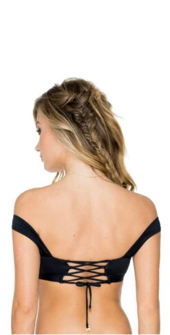 Aerin Rose Obsidian Zaliya Top In Black T440-OBSI -Tial Muse Shop blackOBSI T440 B