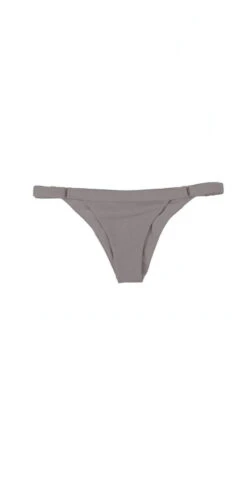 Beach Bunny Rib Tide Skimpy Bottoms In Taupe -Tial Muse Shop bottom