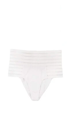 Beach Bunny Sheer Addiction High Waist Bikini Bottom In White 12 Beach Bunny Sheer Addiction High Waist Bikini Bottom In White -Tial Muse Shop bottomsheer addiction b16125t1b0 white prod 1 4 1