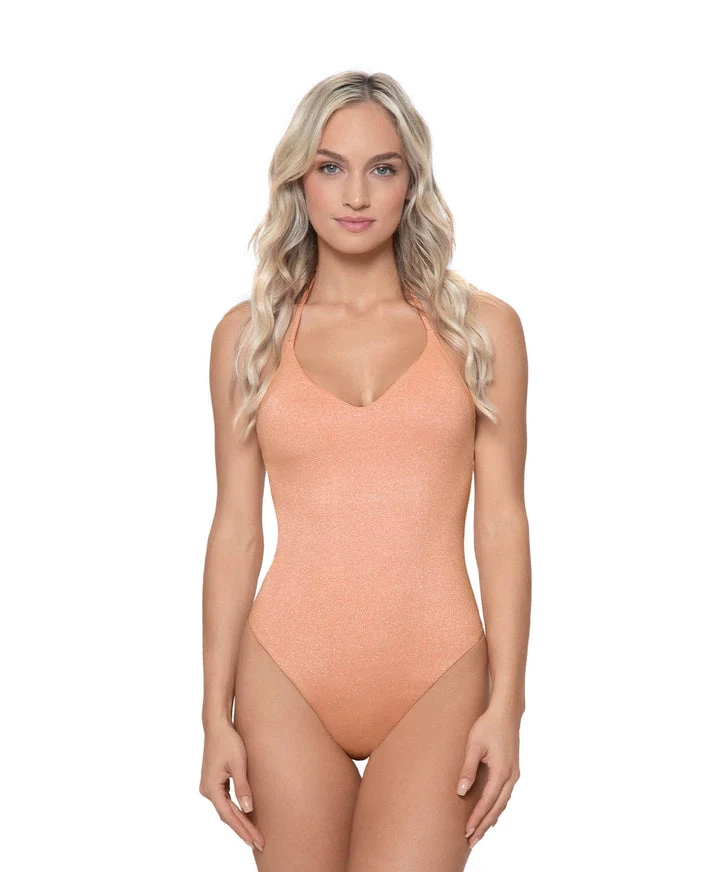 PQ Swim Iris One Piece In Citrine 4 PQ Swim Iris One Piece In Citrine - Image 2