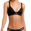 Vitamin A EcoLux Neutra Bralette Top In Black -Tial Muse Shop front40T ECB 42B ECB 0625 T1
