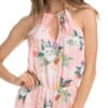 Isabella Rose Blossoms Romper In Pink Floral 4934984-MUL