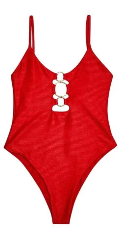Beach Bunny Katrina One Piece Swimsuit In Red B191471P REDD -Tial Muse Shop katrina b191471p redd 1800x cda7a90d 2393 4603 82bb f1ad0544522e
