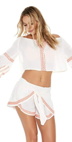 L Space Crawford Top In Ivory CAWTP18-IVO -Tial Muse Shop l space 2018 CAWTP18 IVO IVYSH18 IVO 2