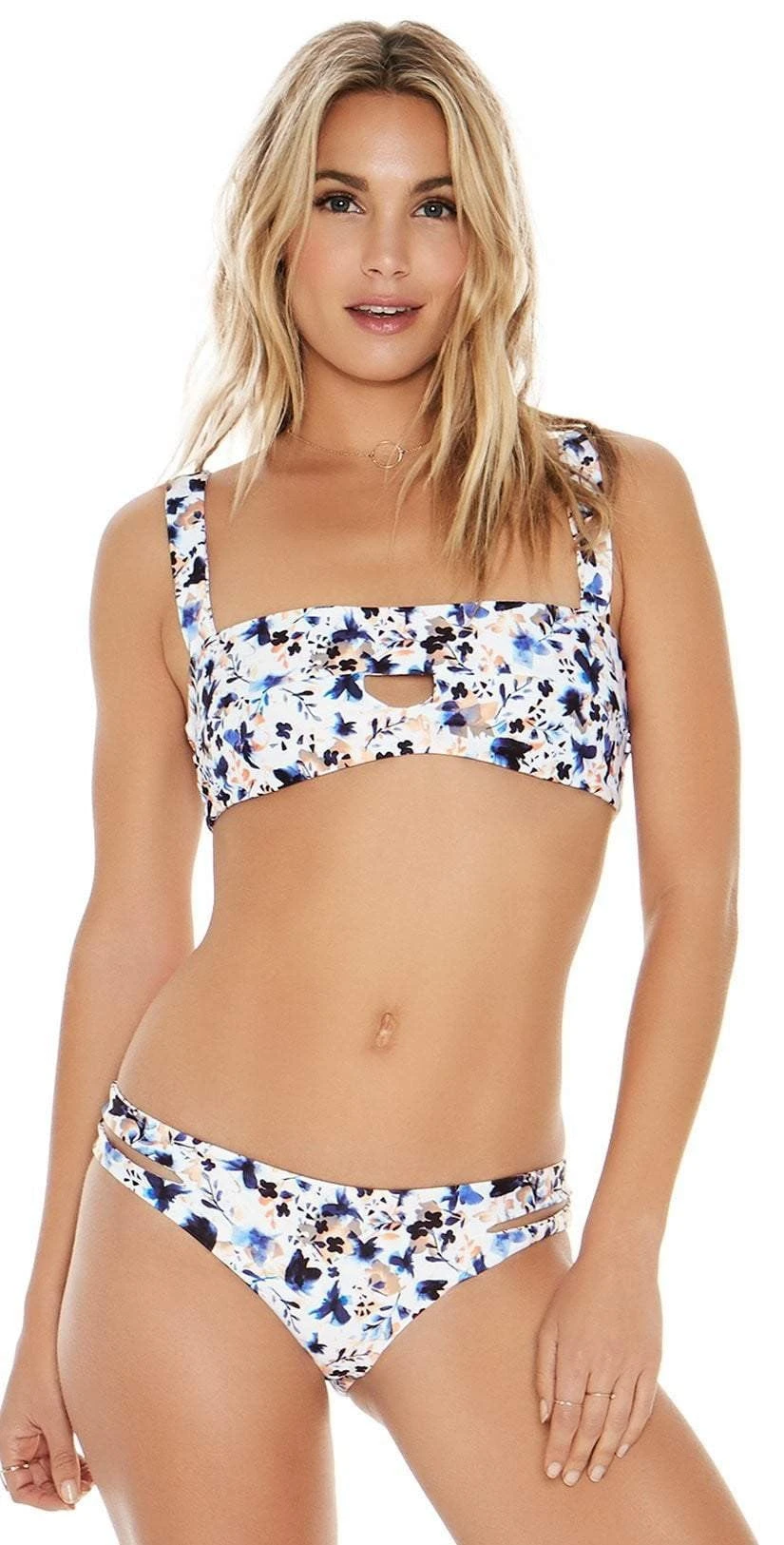 L Space Turlington Bikini Top In Techno Garden 3 L Space Turlington Bikini Top In Techno Garden