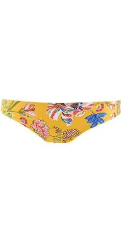 L*Space Emma Pacific Bloom Bikini Bottom In Sunshine Gold -Tial Muse Shop l space PB25B18 SUG