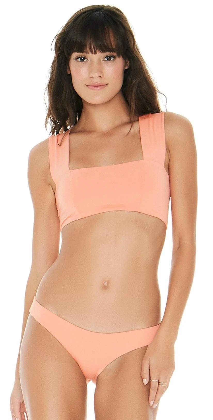 L Space Sandy Bikini Bottom In Tropical Peach 4 L Space Sandy Bikini Bottom In Tropical Peach - Image 2