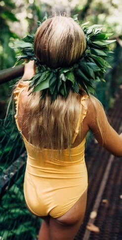 L Space Little L* Katie One Piece In Sunshine Gold BLKAM18-SUG -Tial Muse Shop lspace 2018 BLKAM18 SUG 1