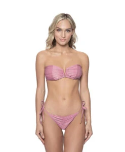 PQ Swim Namaste Ruched V Bandeau