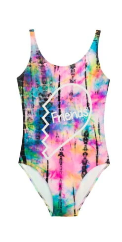 PilyQ Kids Best Friends-Friends One Piece Swimsuit