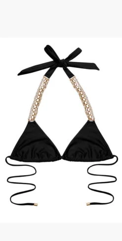 Beach Bunny Pretty In Pearls Triangle Bikini Top In Black Or Poppy 12 Beach Bunny Pretty In Pearls Triangle Bikini Top In Black Or Poppy -Tial Muse Shop pretty in pearls b19128t1 blck