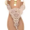 Qupid Shoes Archer Cut Out Sandal In Nude ARCHER-207X NUDE -Tial Muse Shop qupid sandals 2018ARCHER 207X NUDE NUBUCK PU 4 grande 62659926 80d5 4fd4 9470 8c5481ac525b