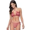 PQ Swim Remi Ruched Bandeau Top In Arcadia -Tial Muse Shop remi