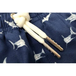 Bermies Kids Swim Trunk In Sharks -Tial Muse Shop sharkskids