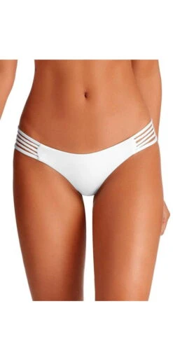 Vitamin A Jaydah EcoLux Bikini Bottom In White -Tial Muse Shop vitamin a jaydah braid teeny bottom76BECW BOTTOM f b2330f9d e661 4a45 942f e39537b259c8