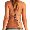 Vitamin A Carmen Bikini Bottom In Black Marin Stripe 84B MAR -Tial Muse Shop vitamin 20a 20201814NT 81B MAR BACK 2810 TOP FLIP DETAIL1