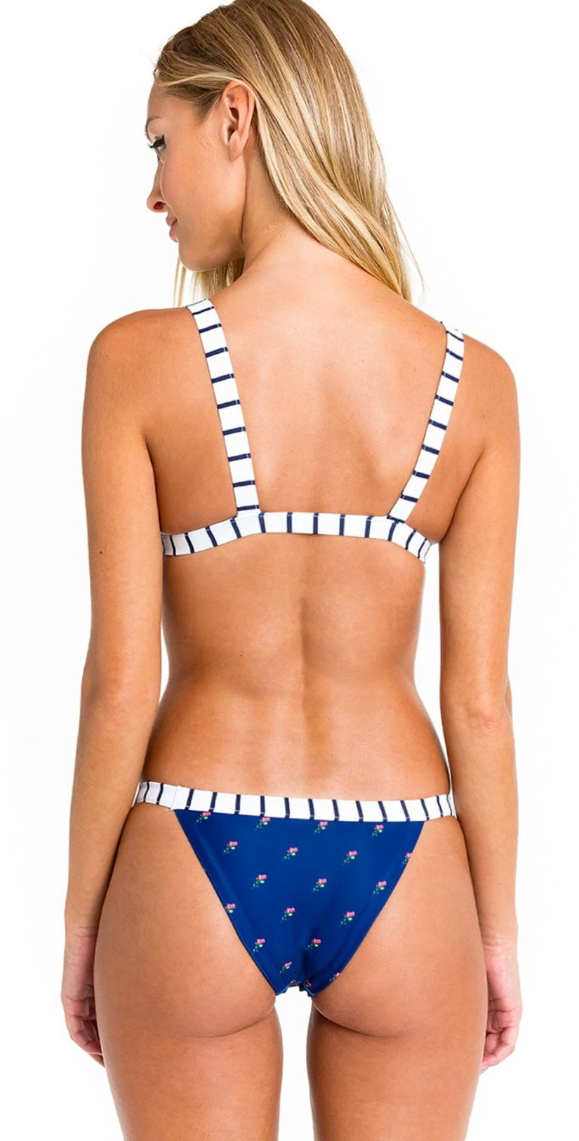 Wildfox Jessie Bikini Bottom In Navy 3 Wildfox Jessie Bikini Bottom In Navy
